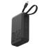 ACEFAST M21 Power Bank 20000mAh PD 65W Phone Charger with Built-In Type-C Cable - Black